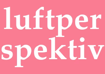 Synonym luftperspektiv