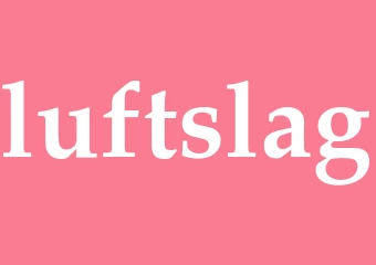 Synonym luftslag