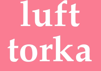 Synonym lufttorka