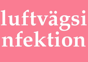 Synonym luftvägsinfektion