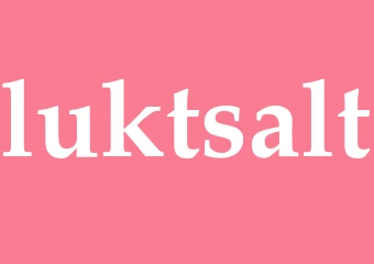 Synonym luktsalt