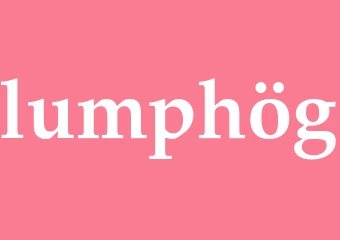 Synonym lumphög