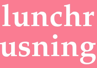 Synonym lunchrusning