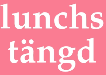 Synonym lunchstängd