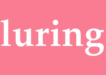 Synonym luring