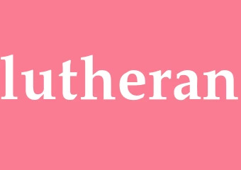 Synonym lutheran