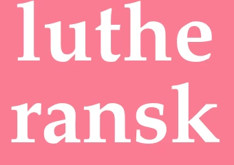 Synonym lutheransk