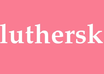 Synonym luthersk