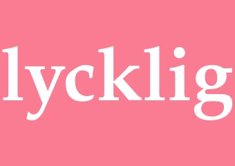 Synonym lycklig