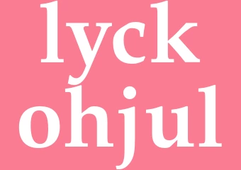 Synonym lyckohjul