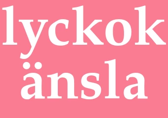 Synonym lyckokänsla