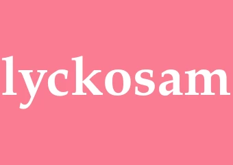 Synonym lyckosam