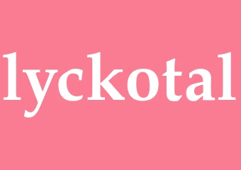 Synonym lyckotal