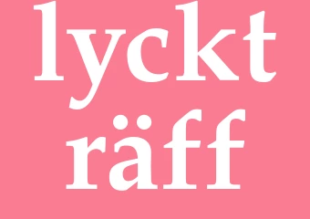 Synonym lyckträff