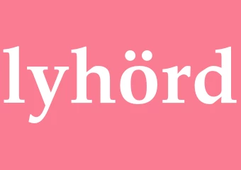 Synonym lyhörd