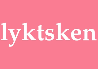 Synonym lyktsken