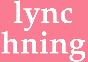 Synonym lynchning