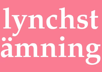 Synonym lynchstämning