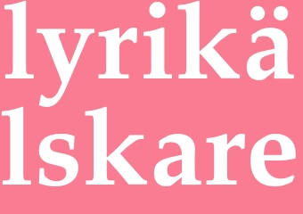 Synonym lyrikälskare