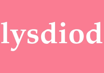 Synonym lysdiod