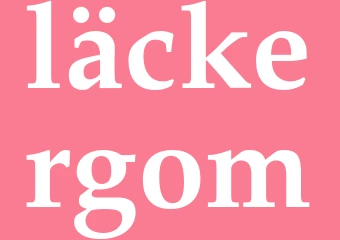 Synonym läckergom