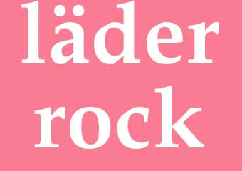 Synonym läderrock