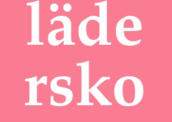 Synonym lädersko