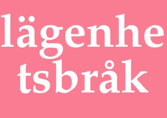 Synonym lägenhetsbråk