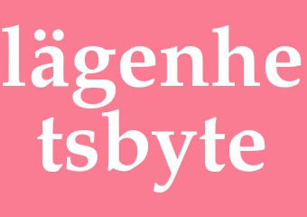 Synonym lägenhetsbyte