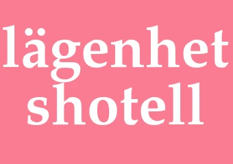 Synonym lägenhetshotell