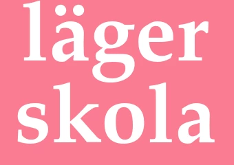 Synonym lägerskola