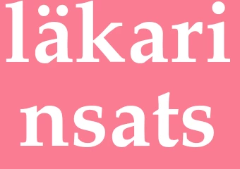 Synonym läkarinsats