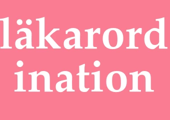 Synonym läkarordination
