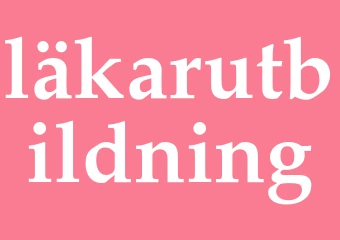 Synonym läkarutbildning