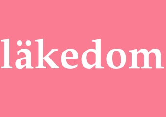 Synonym läkedom