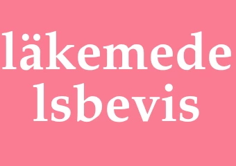 Synonym läkemedelsbevis