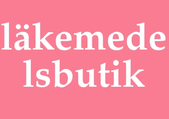 Synonym läkemedelsbutik