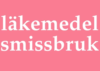 Synonym läkemedelsmissbruk