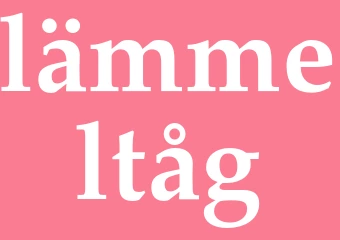 Synonym lämmeltåg