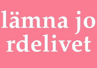 Synonym lämna jordelivet