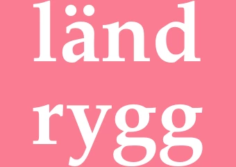 Synonym ländrygg