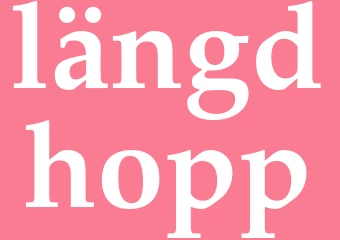 Synonym längdhopp