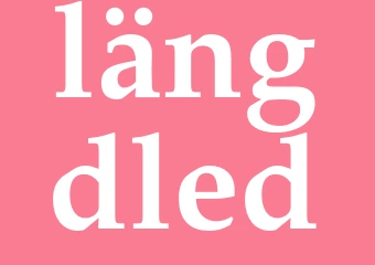 Synonym längdled