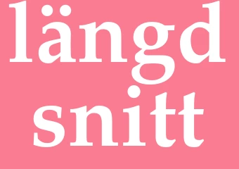 Synonym längdsnitt