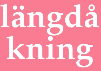 Synonym längdåkning