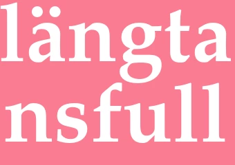 Synonym längtansfull