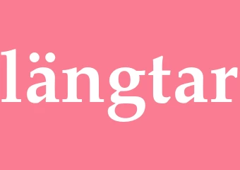 Synonym längtar