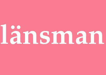 Synonym länsman