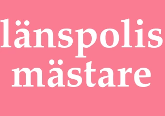 Synonym länspolismästare