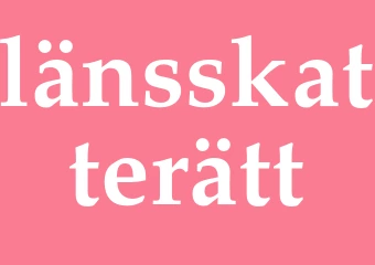 Synonym länsskatterätt